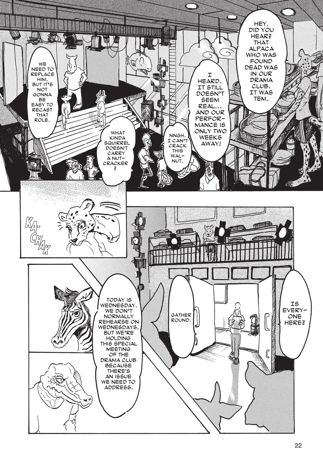 Beastars Manga, Chapter 1 image 021