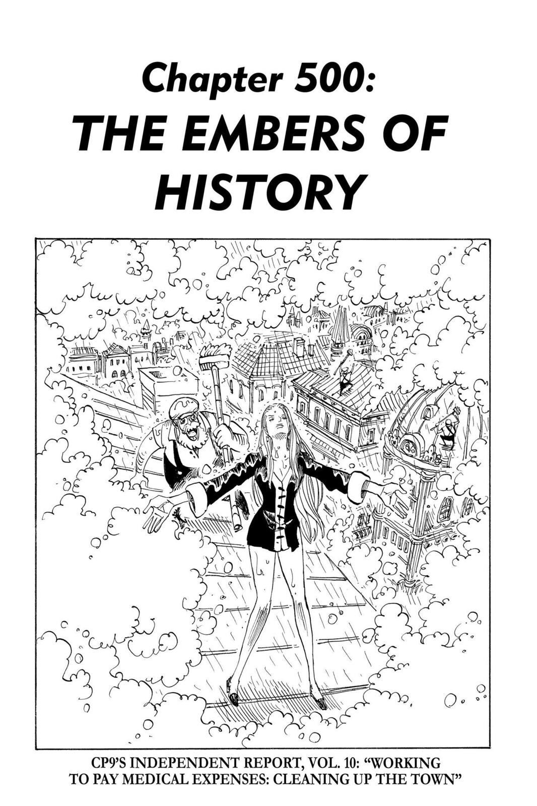  One Piece, Chapter 500 image 01
