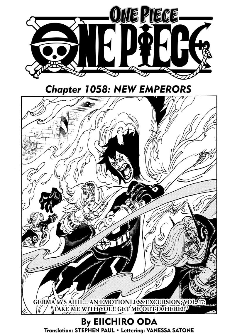  One Piece, Chapter 1058 image 01