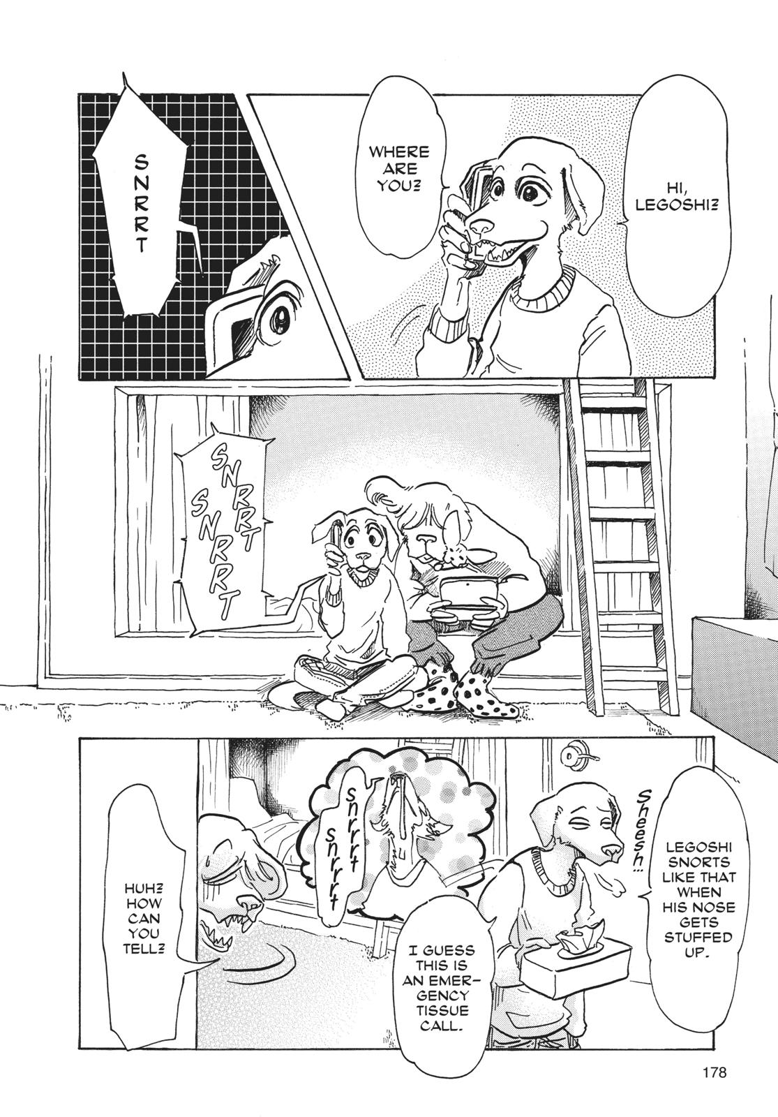Beastars Manga, Chapter 61 image 002