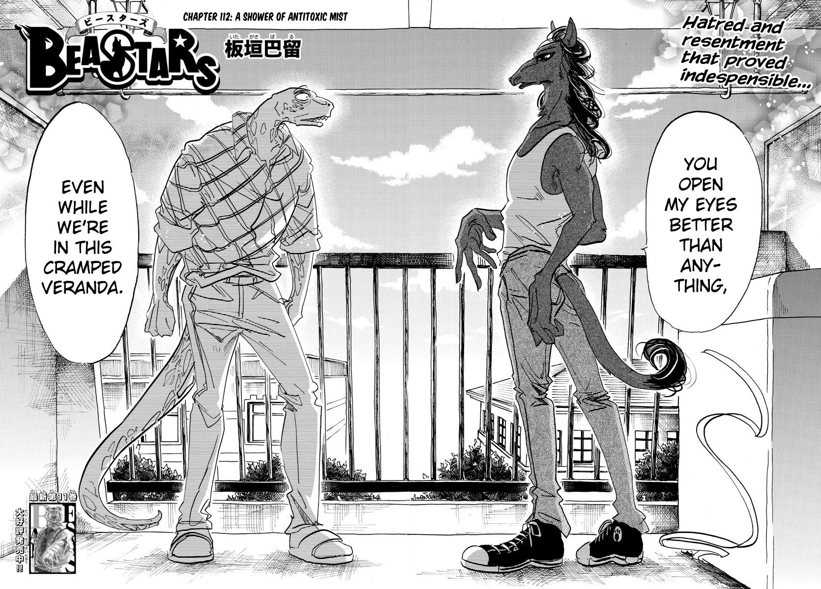 Beastars Manga, Chapter 112 image 002