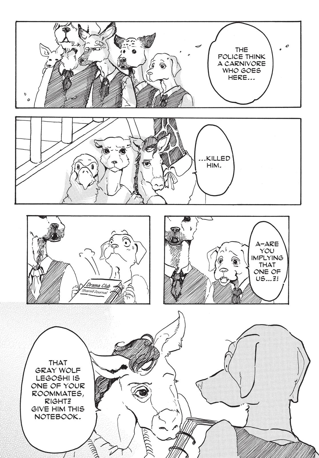 Beastars Manga, Chapter 1 image 018