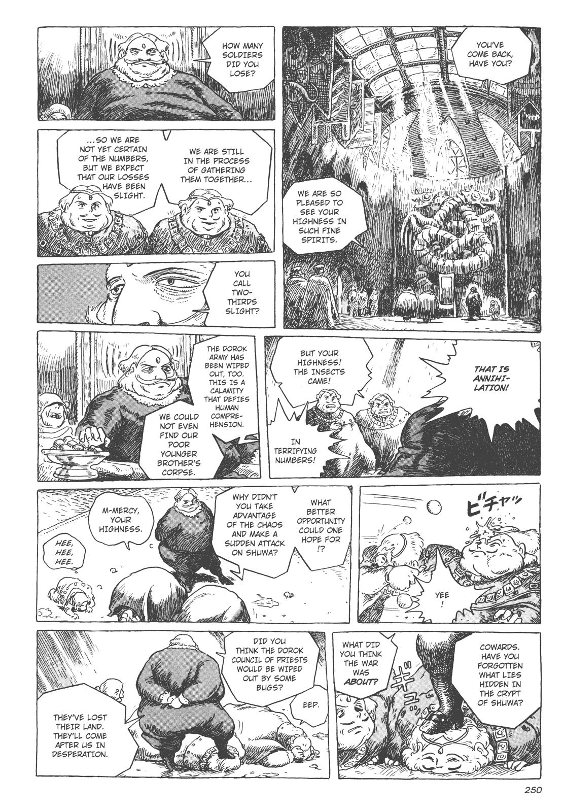 Nausicaä Of The Valley Of The Wind, Chapter 6 image 096