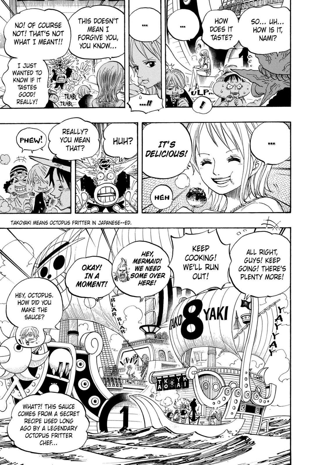  One Piece, Chapter 496 image 03