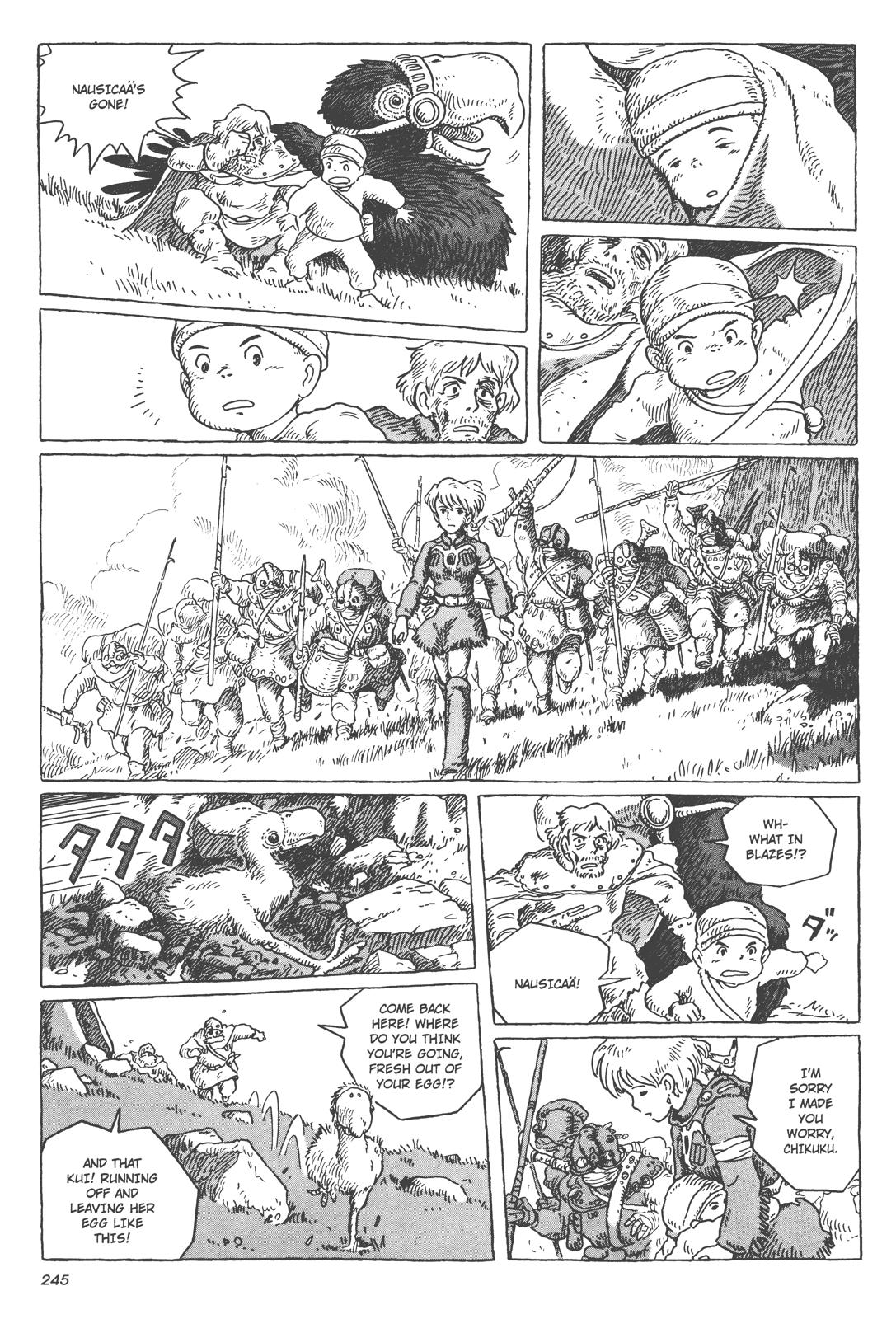 Nausicaä Of The Valley Of The Wind, Chapter 6 image 091