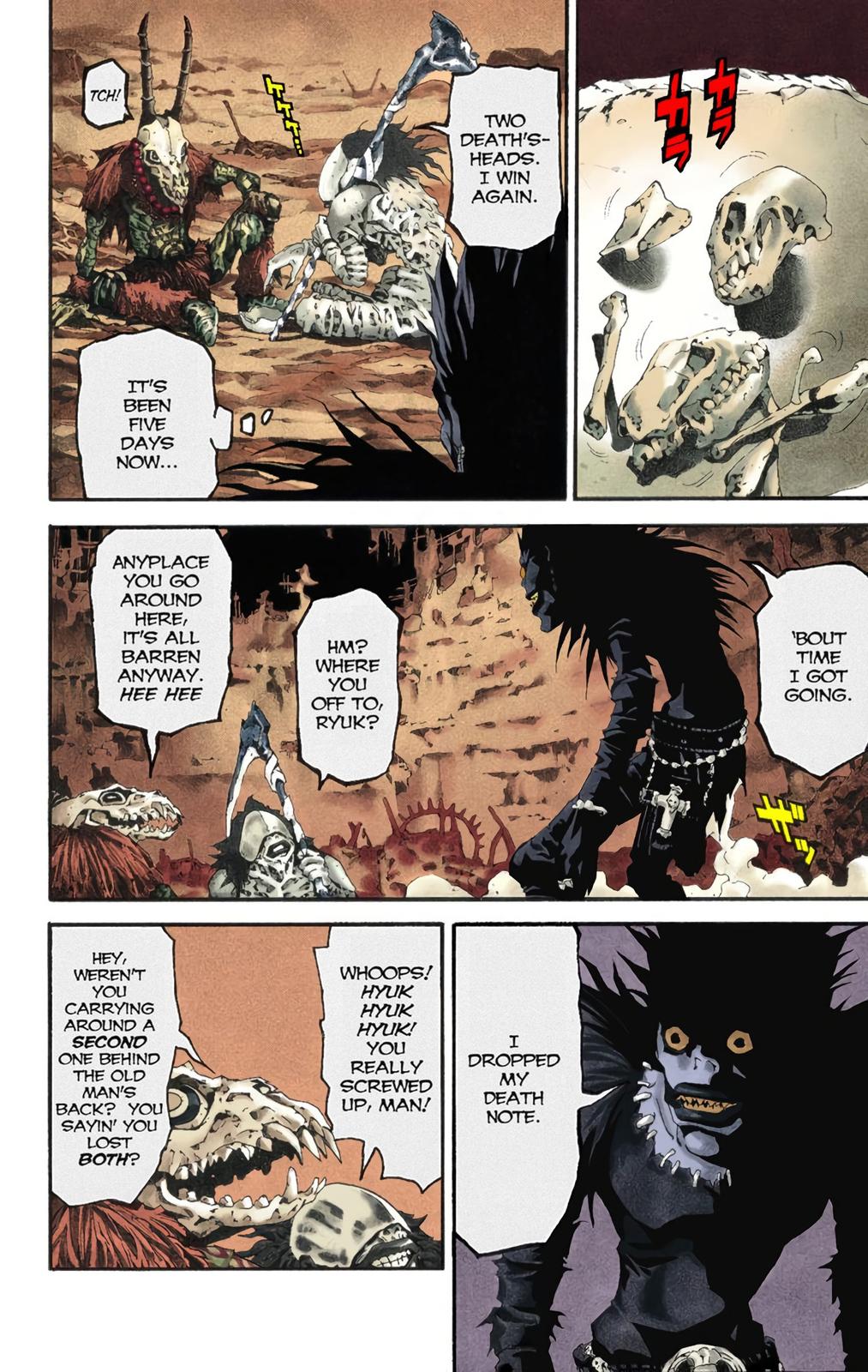  Death Note color,  Chapter 1 image 08