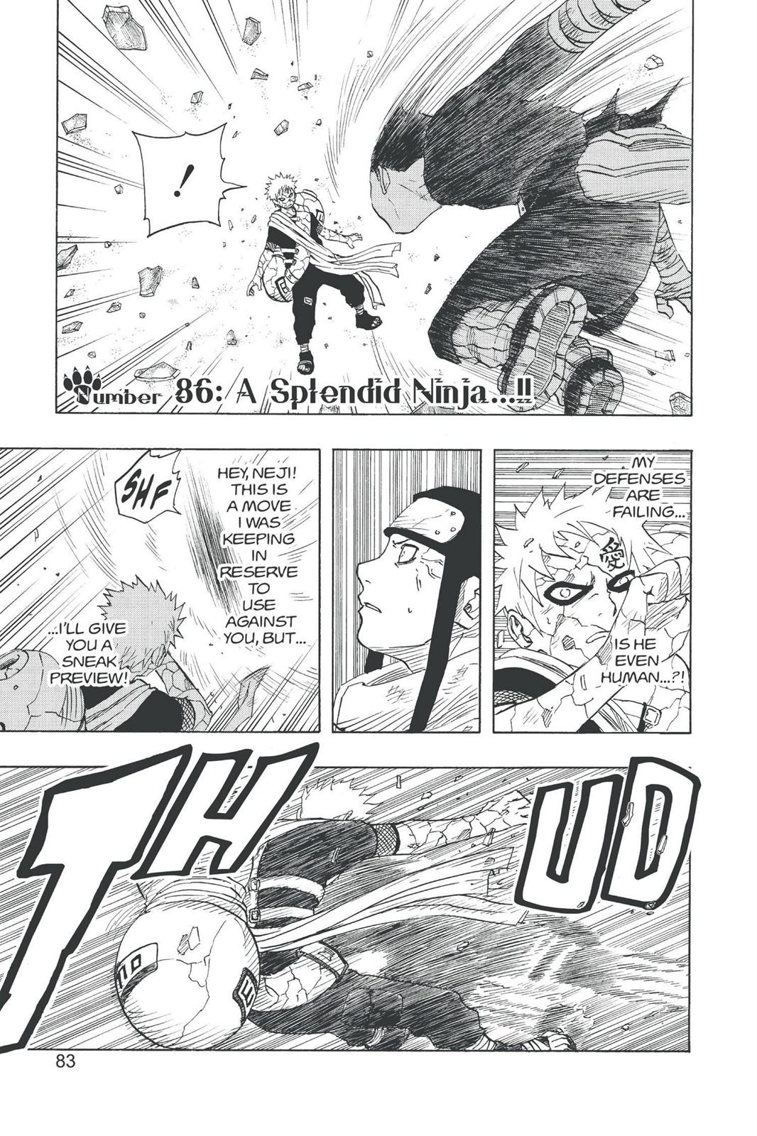 Naruto, Chapter 86 image 001