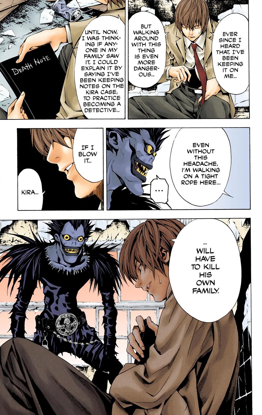  Death Note color,  Chapter 3 image 26