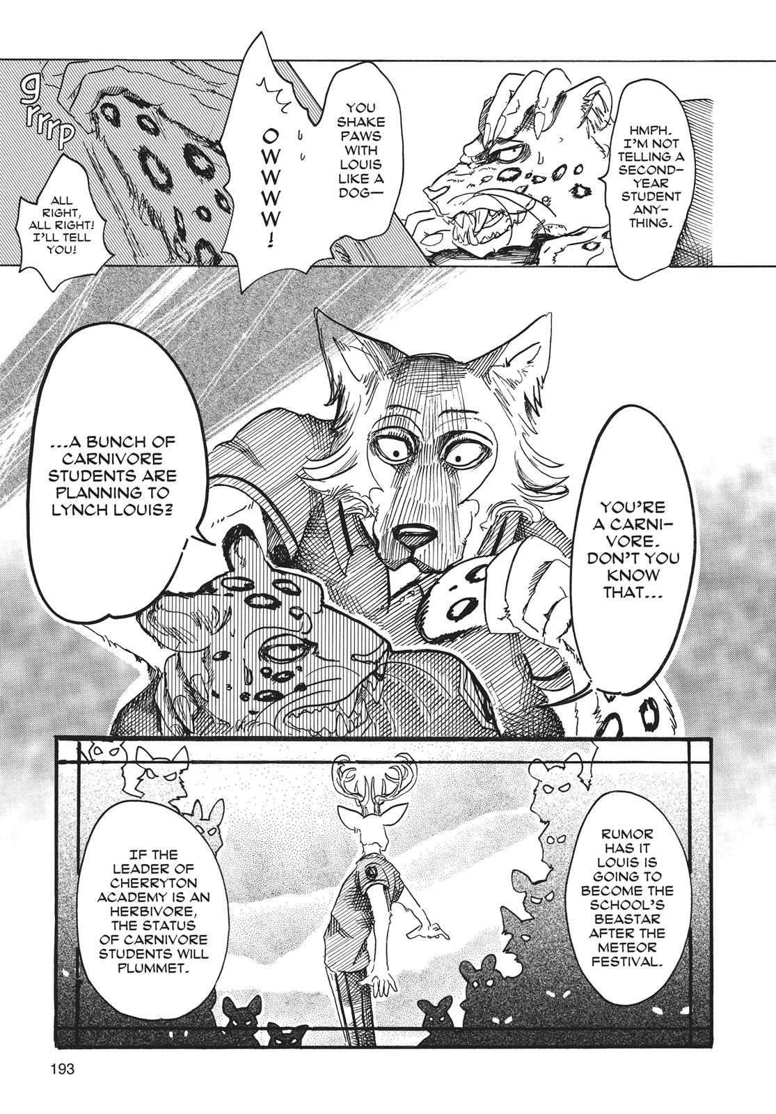 Beastars Manga, Chapter 34 image 008
