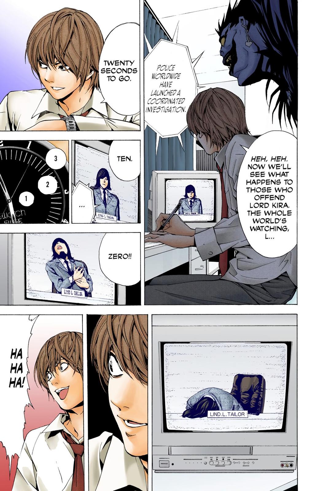  Death Note color,  Chapter 2 image 21