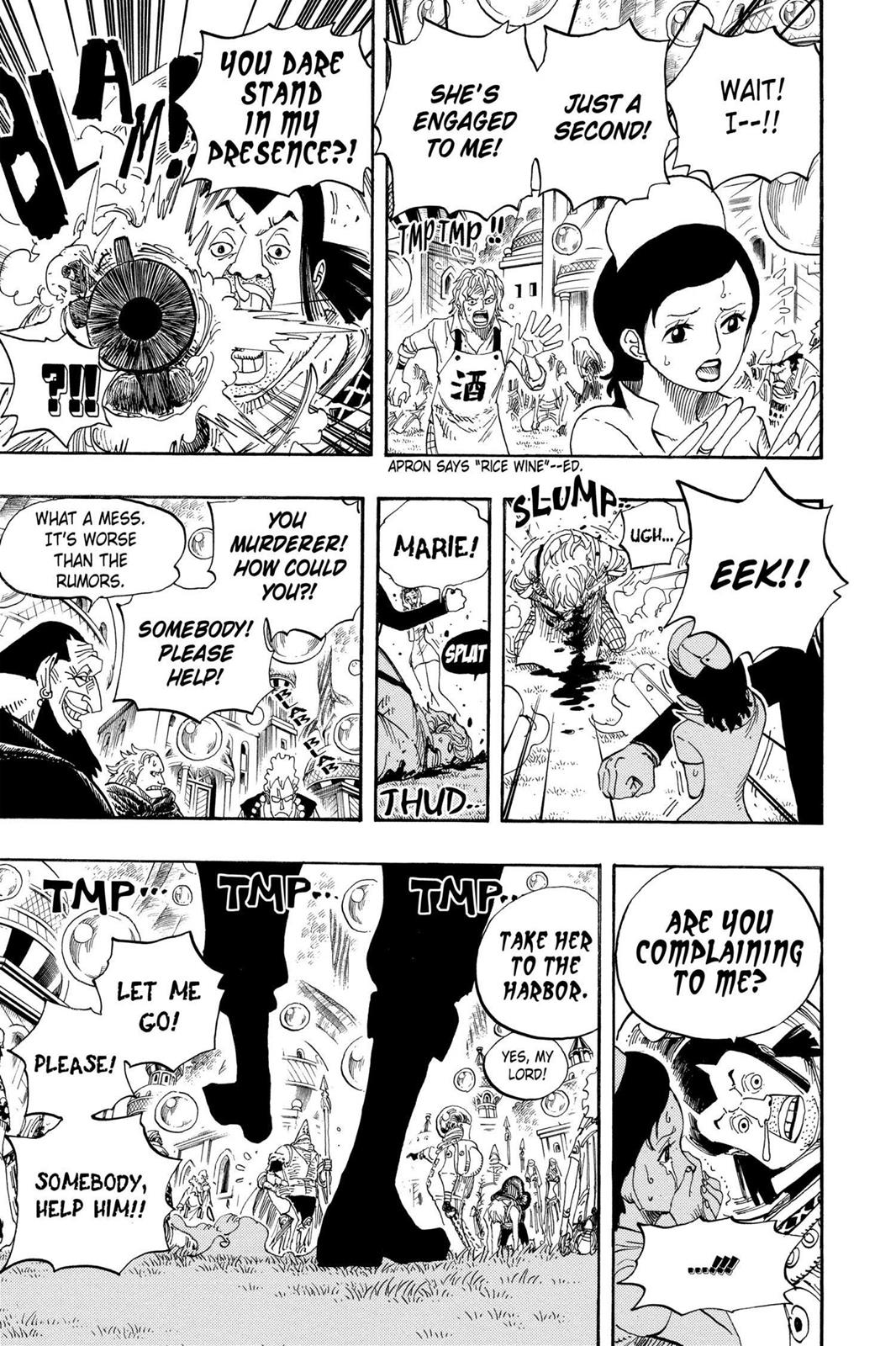 One Piece, Chapter 499