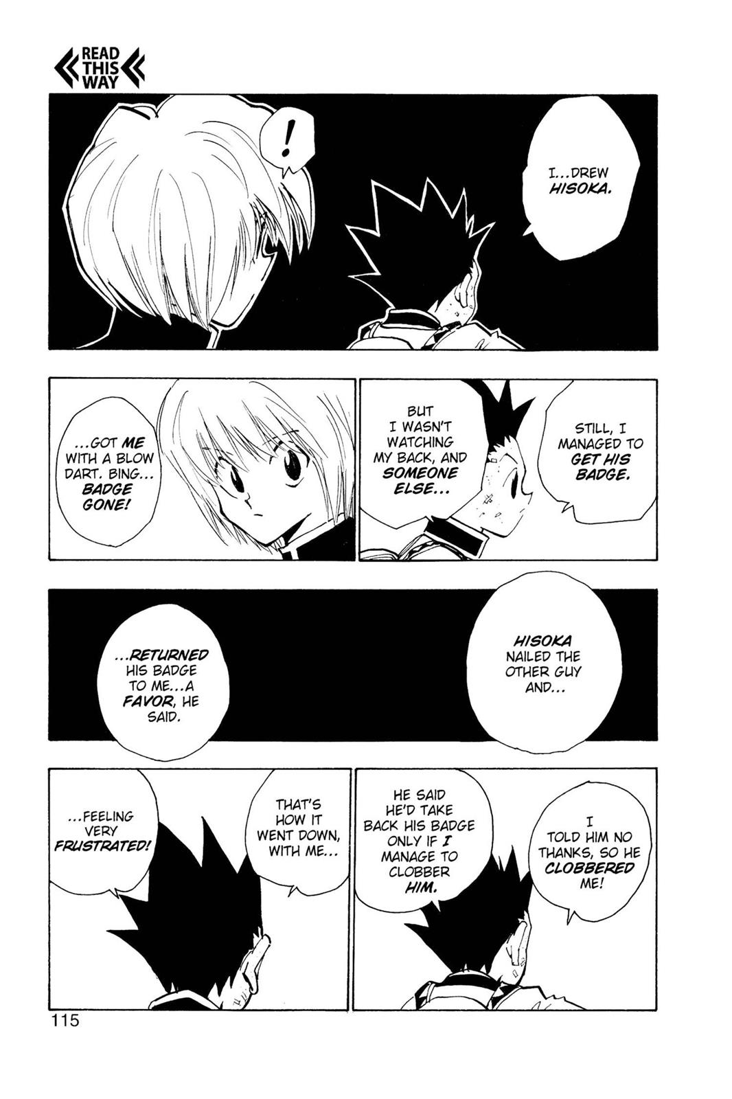 Hunter X Hunter Chapter 32