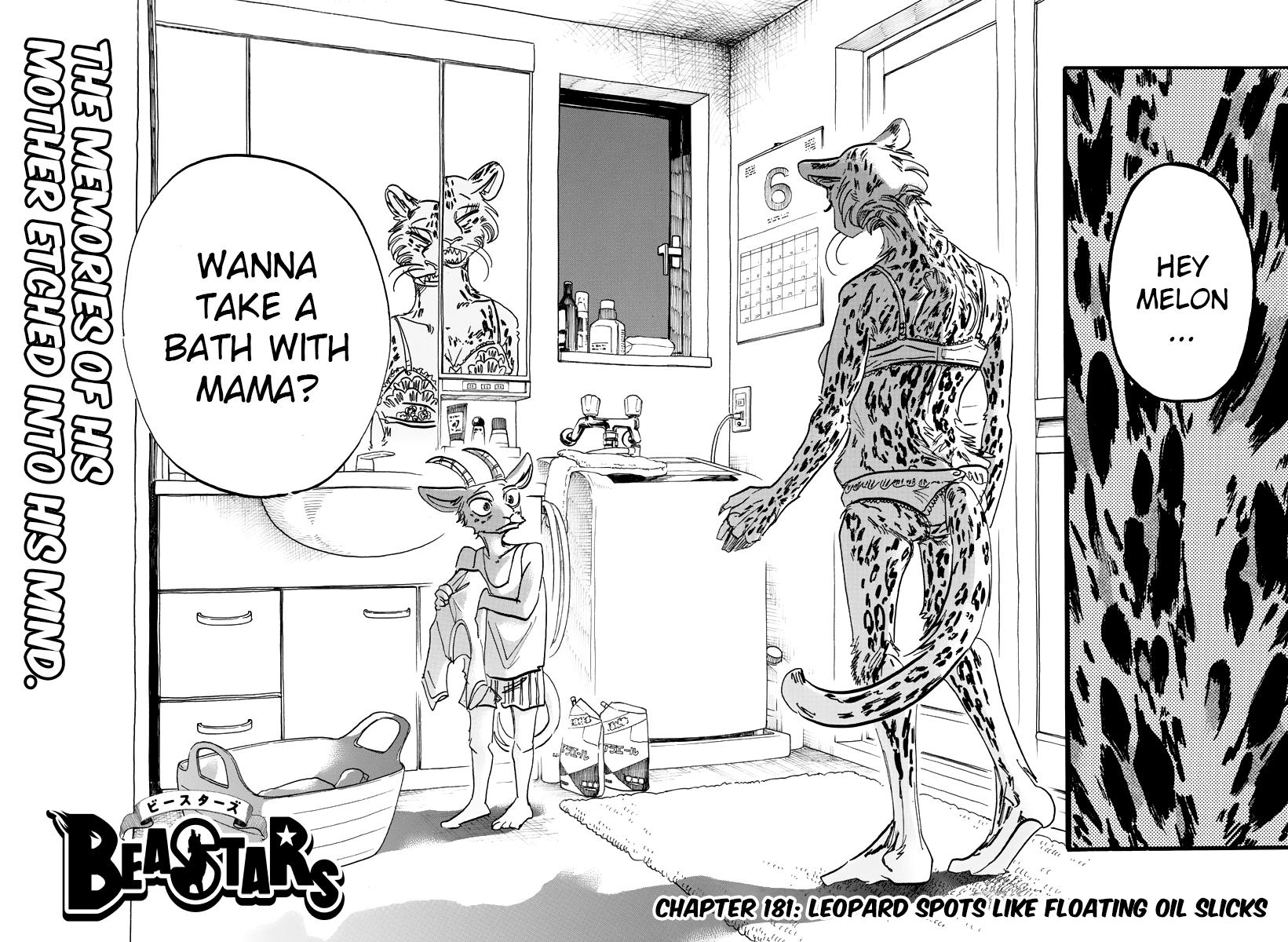Beastars Manga, Chapter 181 image 002