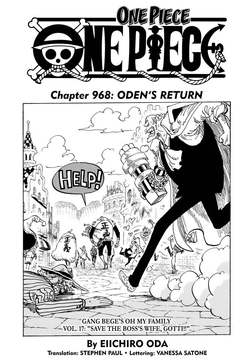 One Piece Chapter 968