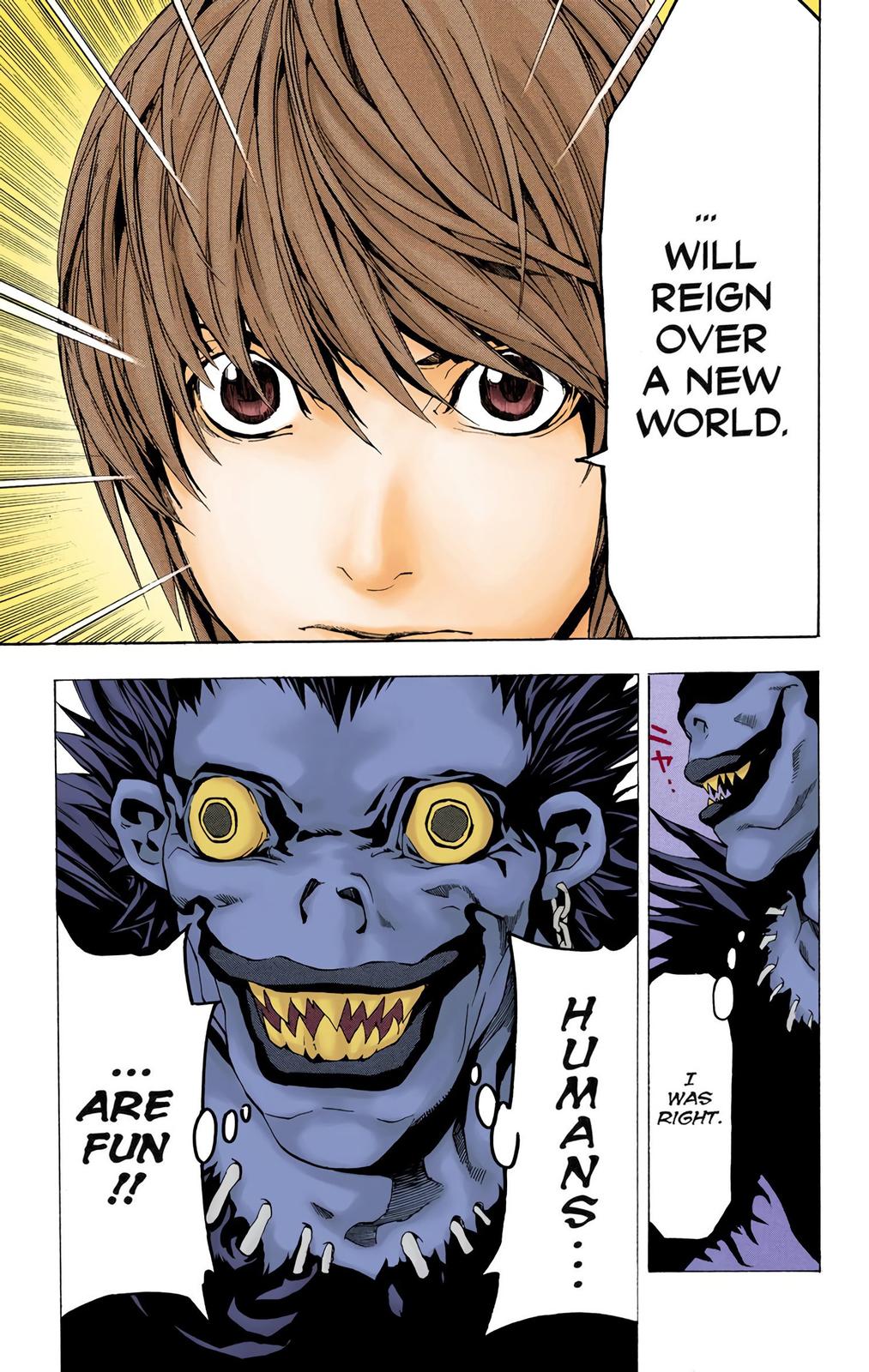  Death Note color,  Chapter 1 image 49