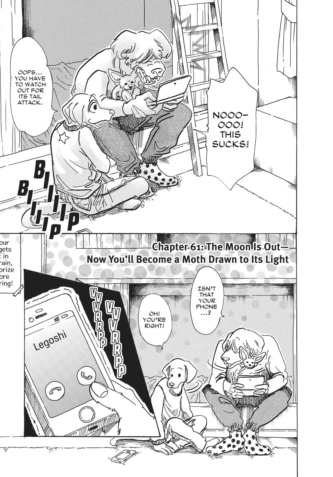 Beastars Manga, Chapter 61 image 001
