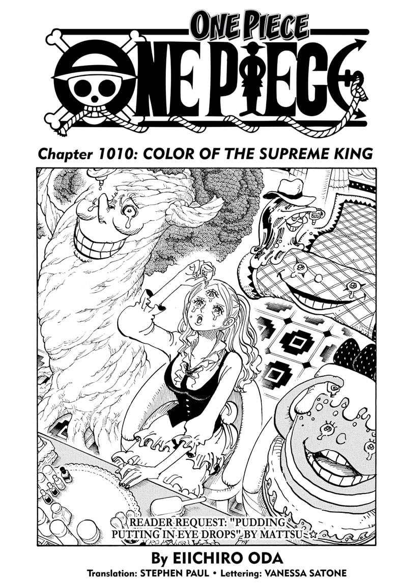  One Piece, Chapter 1010 image 01