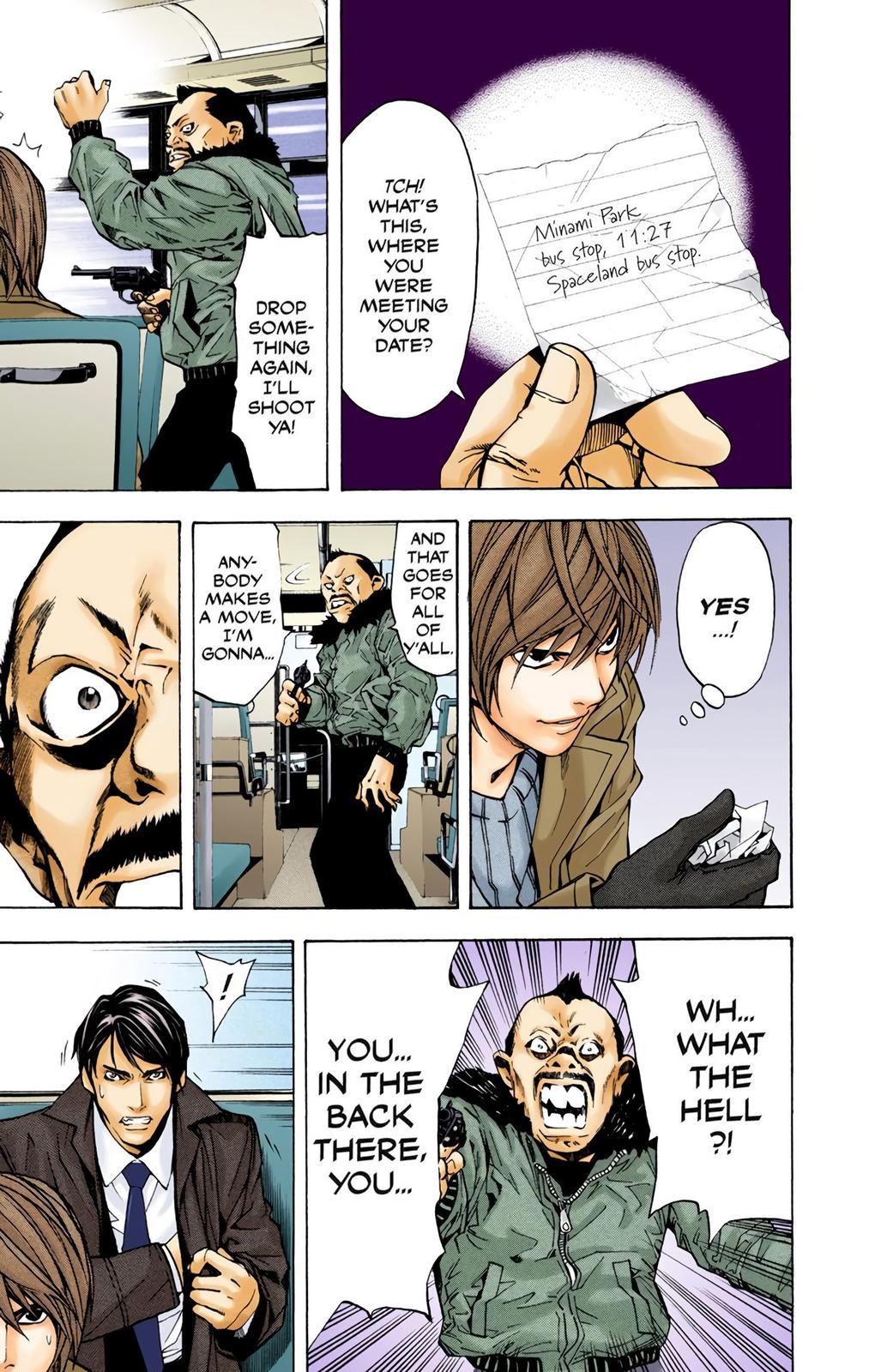  Death Note color,  Chapter 7 image 13