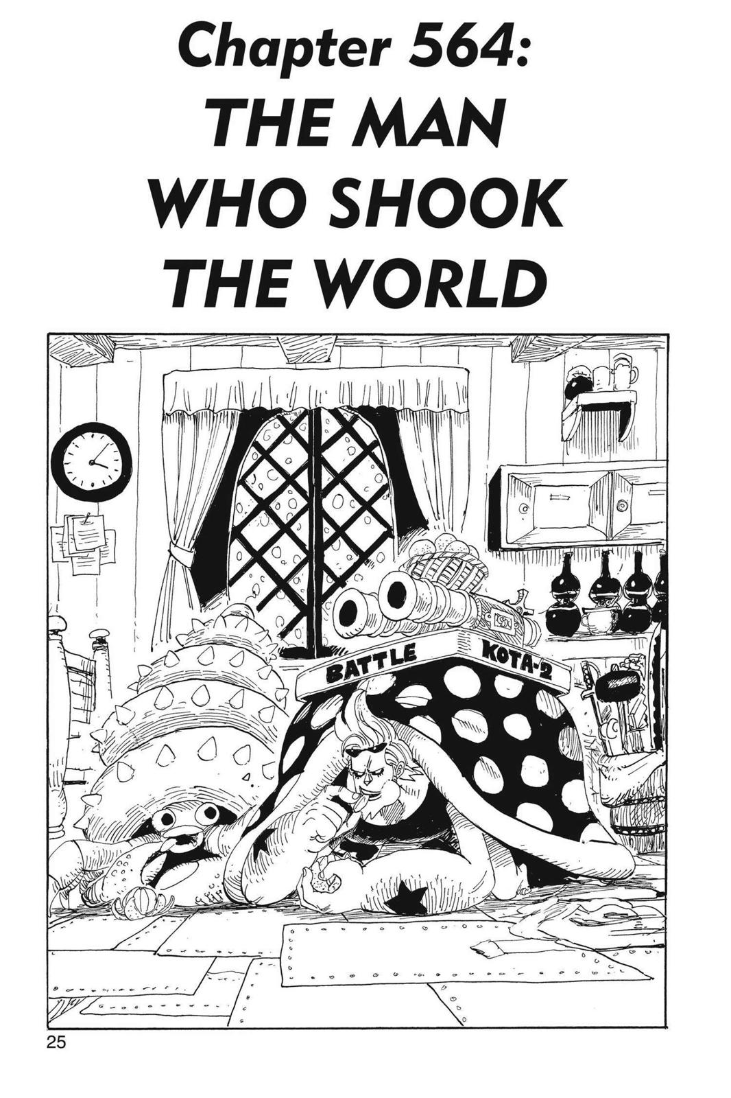  One Piece, Chapter 564 image 01