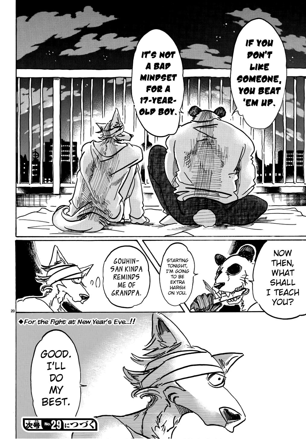Beastars Manga, Chapter 85 image 019