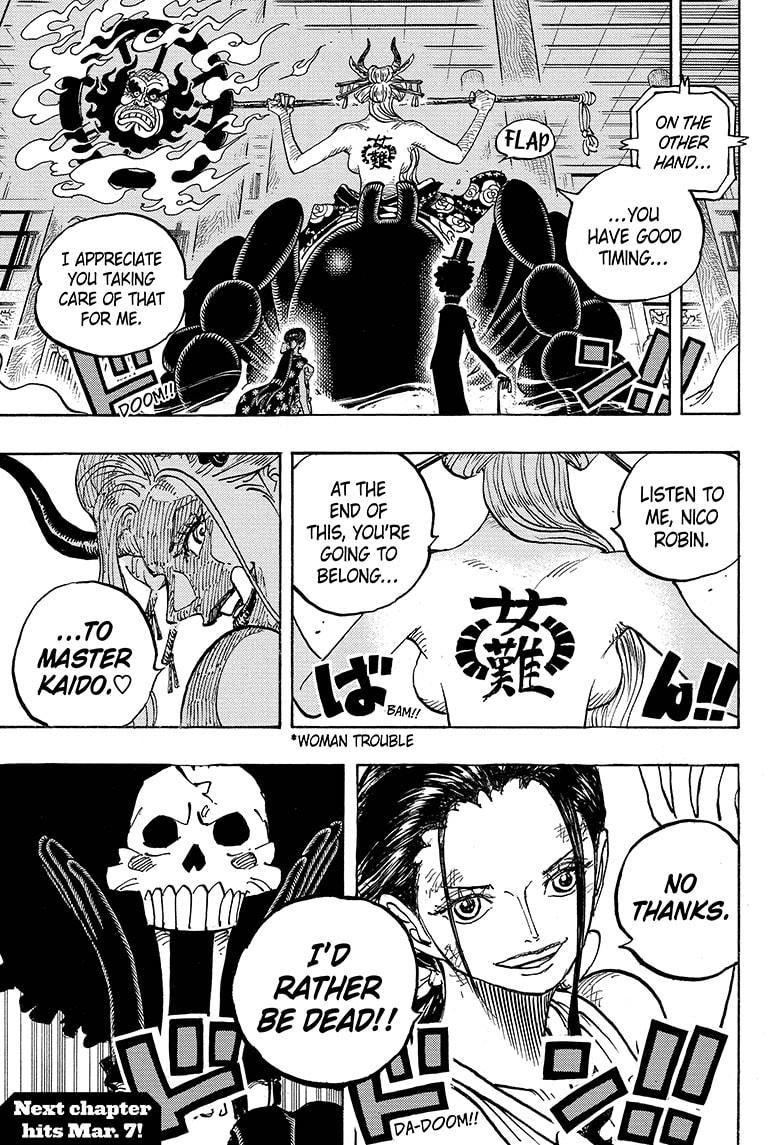  One Piece, Chapter 1005 image 16