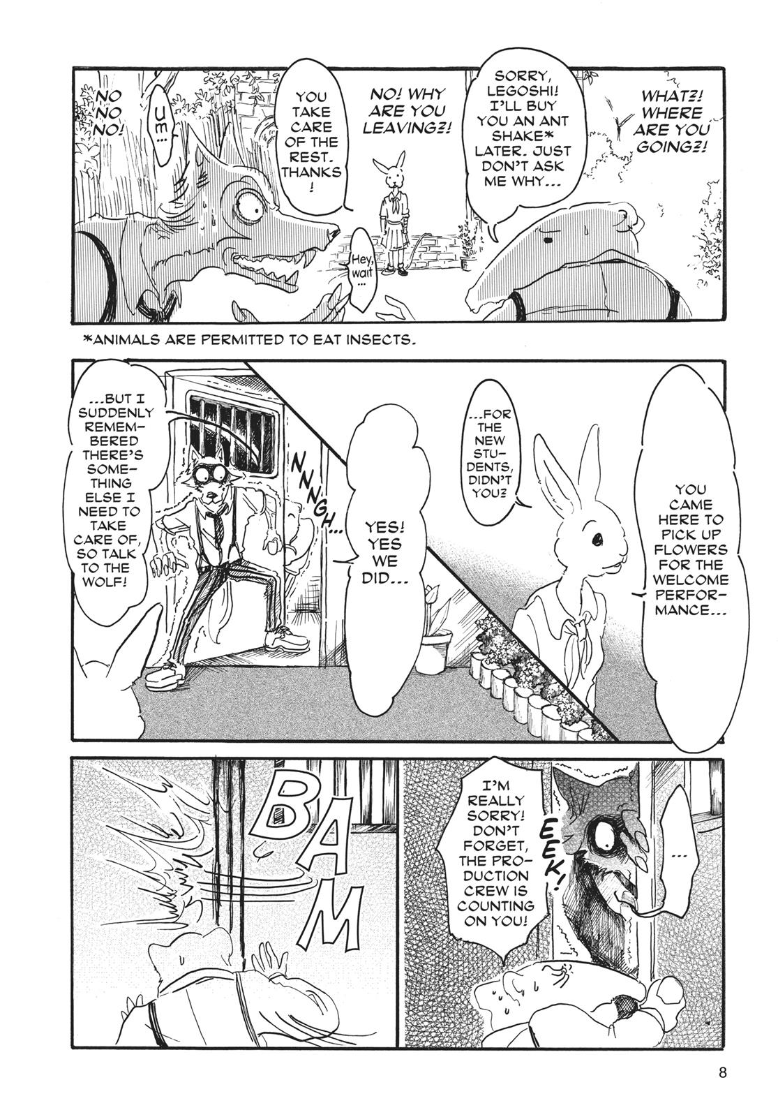 Beastars Manga, Chapter 8 image 008