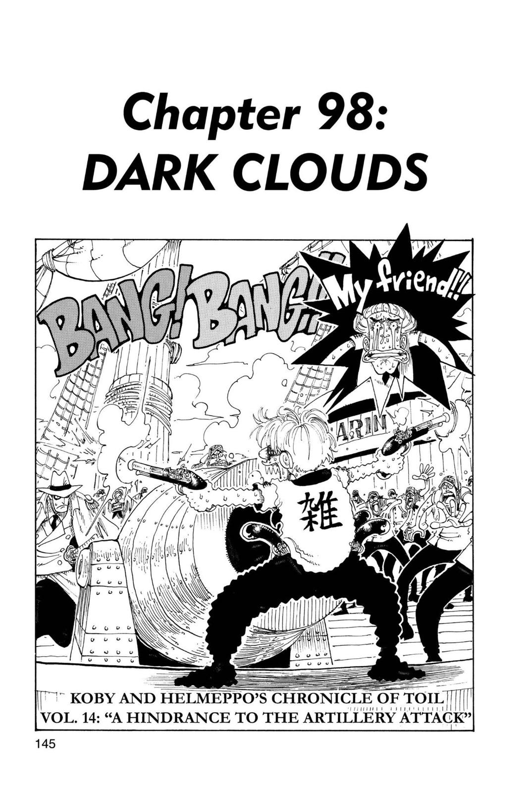  One Piece, Chapter 98 image 01