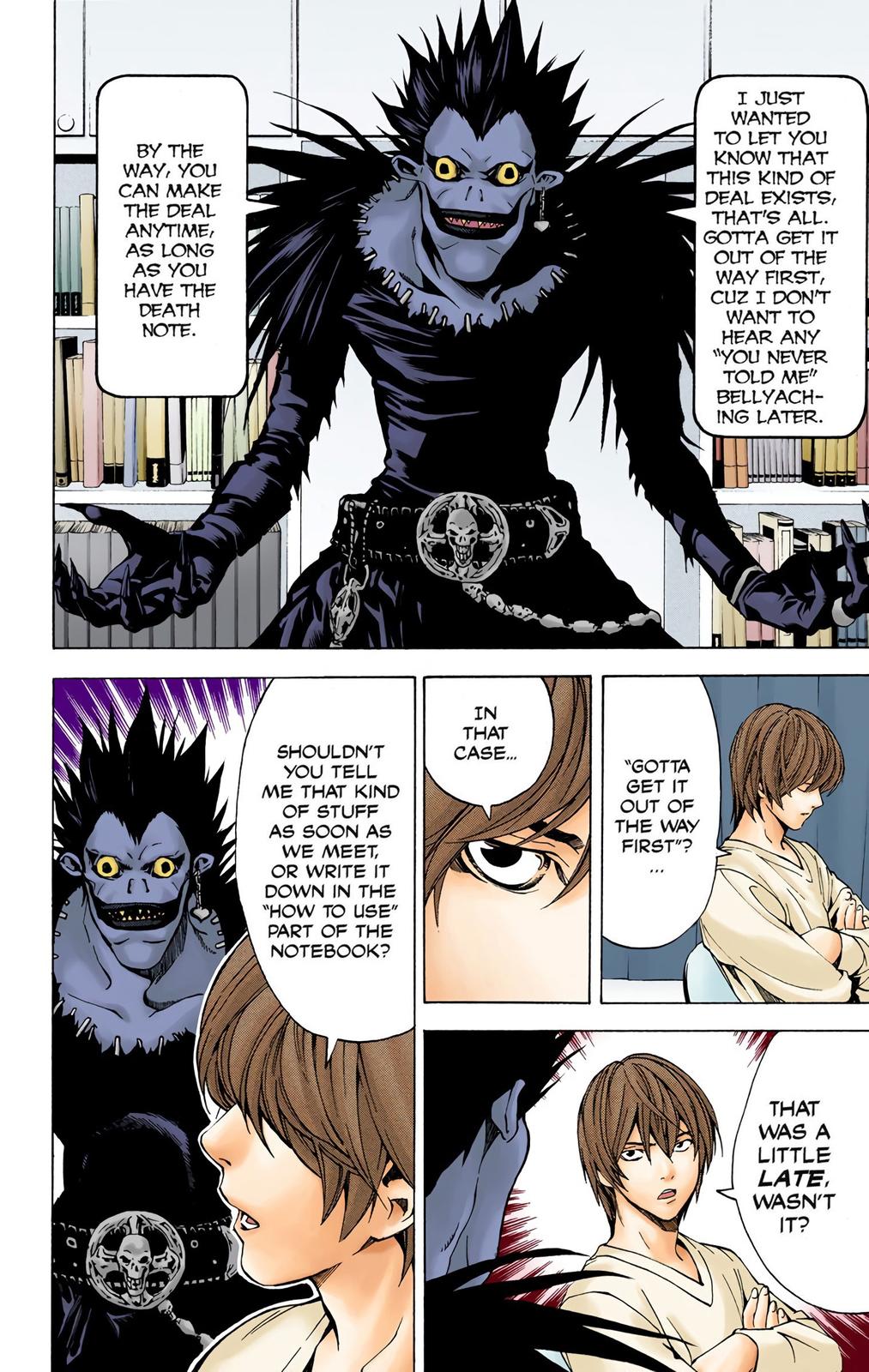  Death Note color,  Chapter 6 image 04