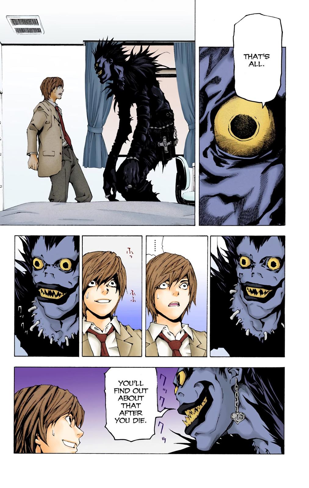  Death Note color,  Chapter 1 image 25
