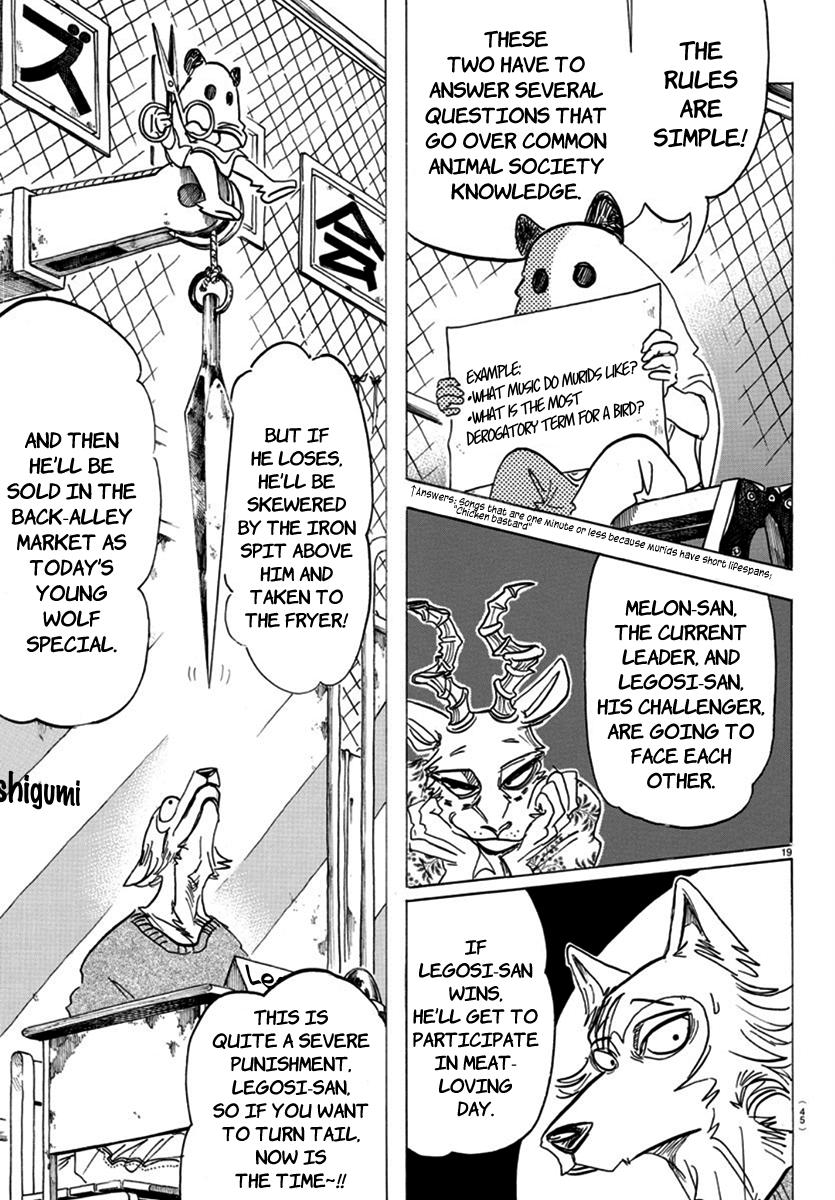 Beastars Manga, Chapter 167 image 019