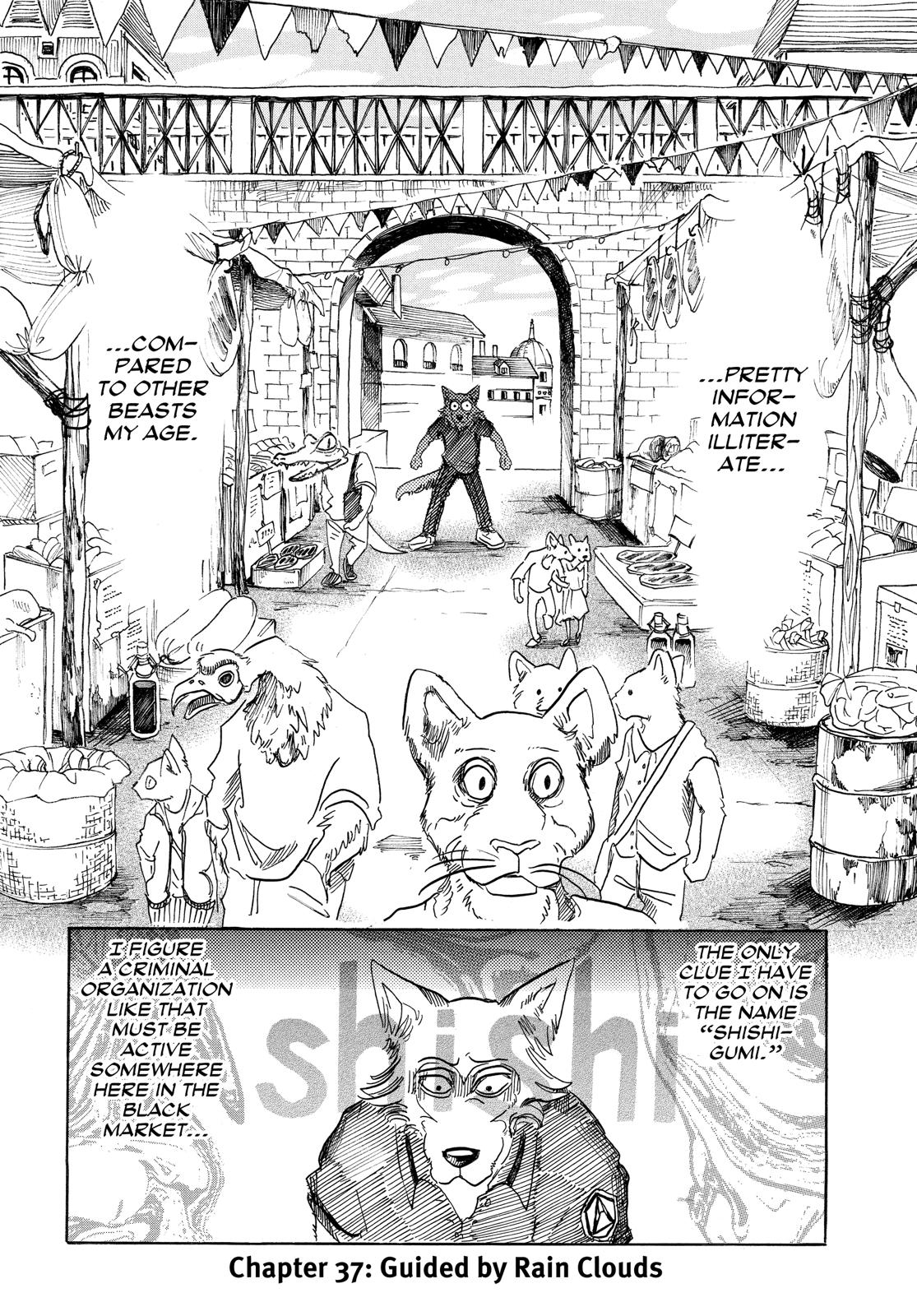 Beastars Manga, Chapter 37 image 002