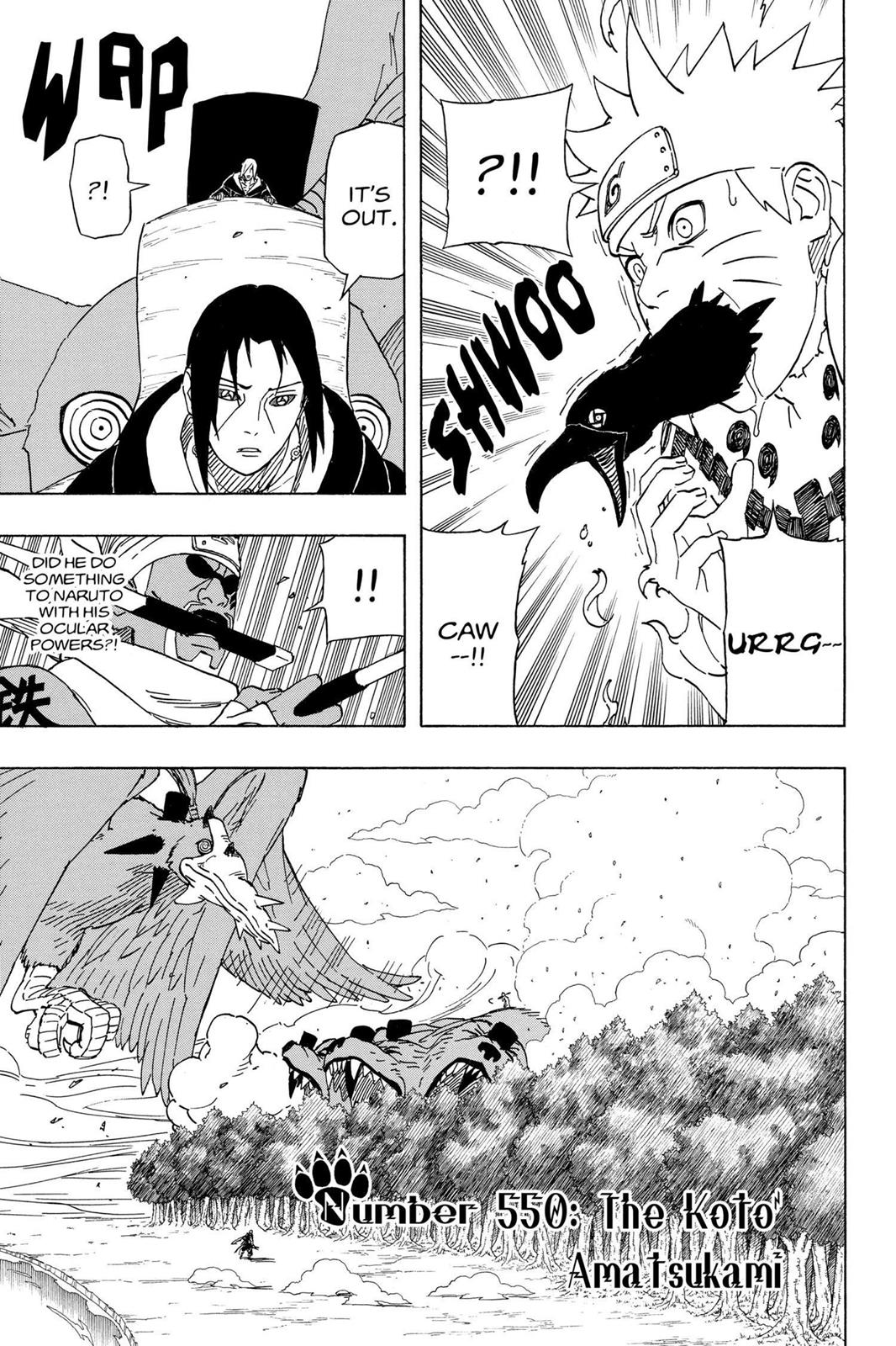 Naruto, Chapter 550 image 001