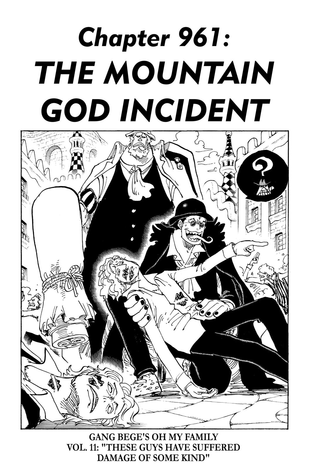  One Piece, Chapter 961 image 01