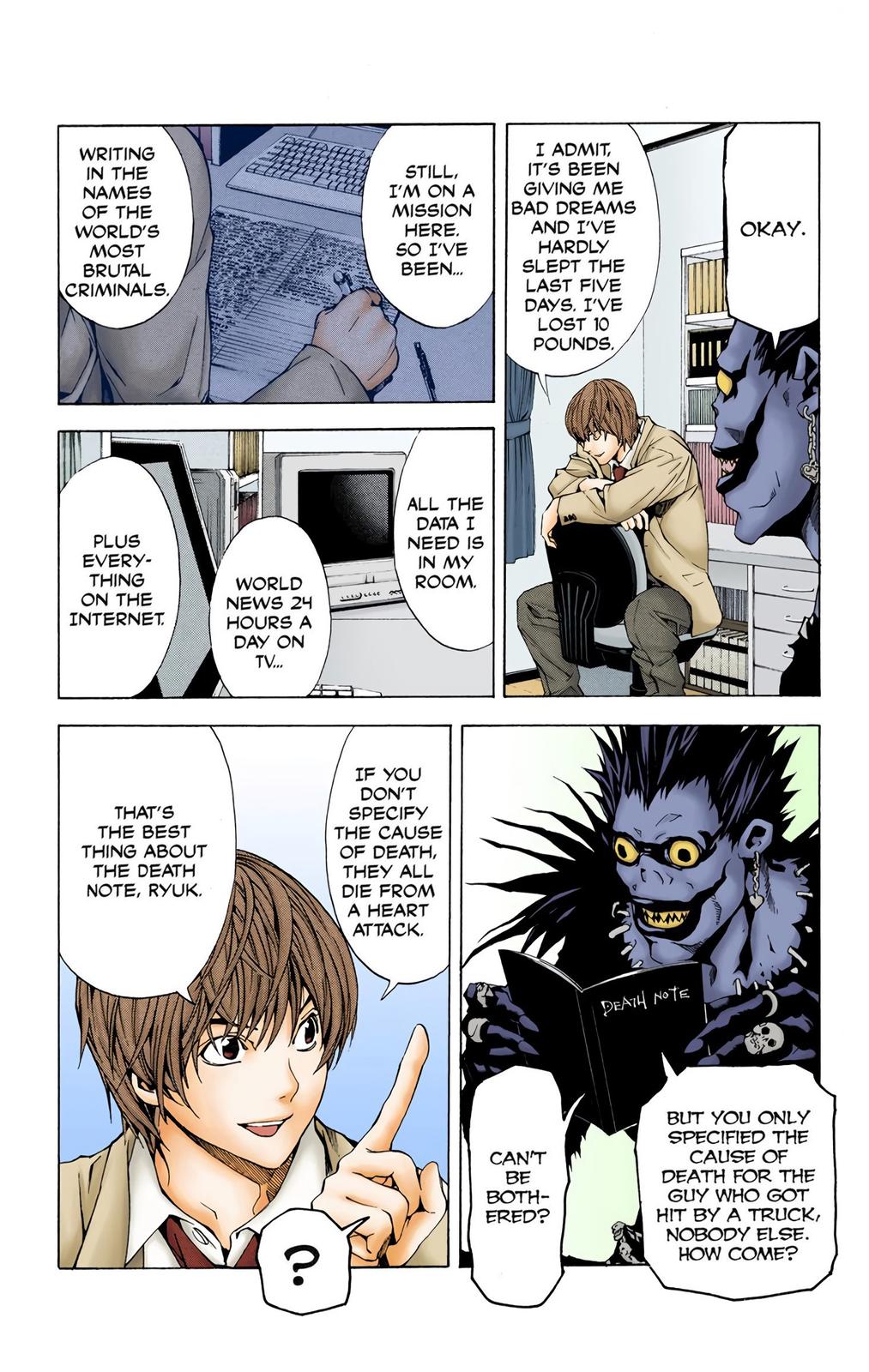  Death Note color,  Chapter 1 image 46