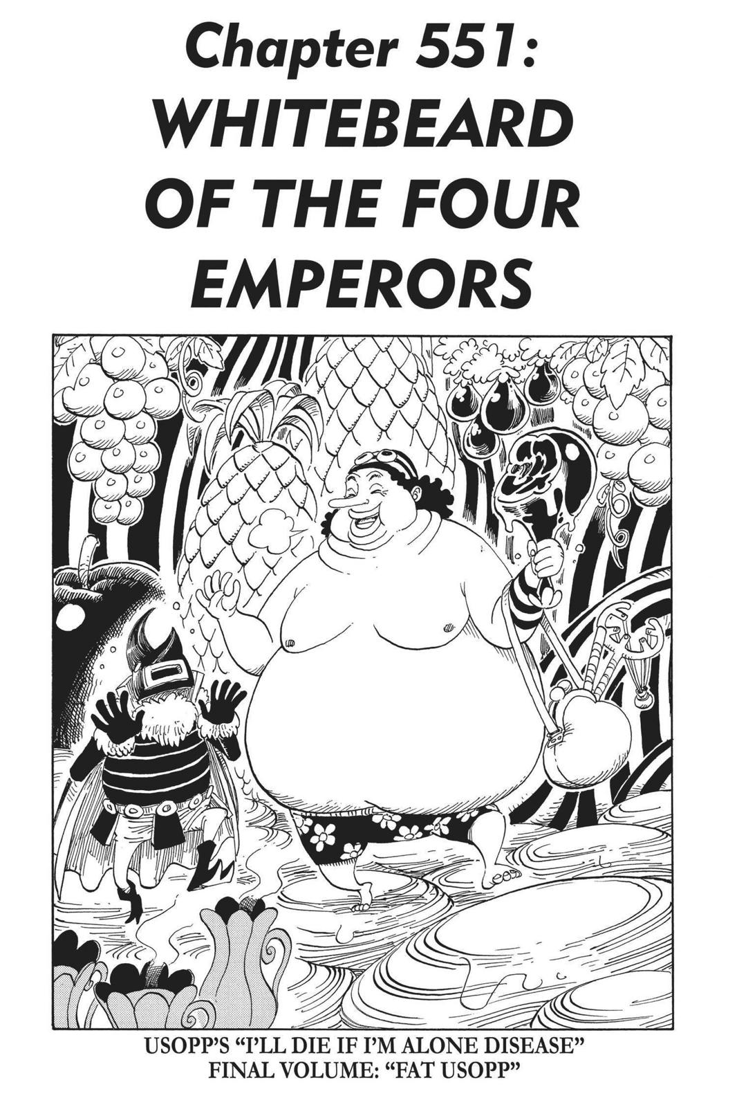  One Piece, Chapter 551 image 01