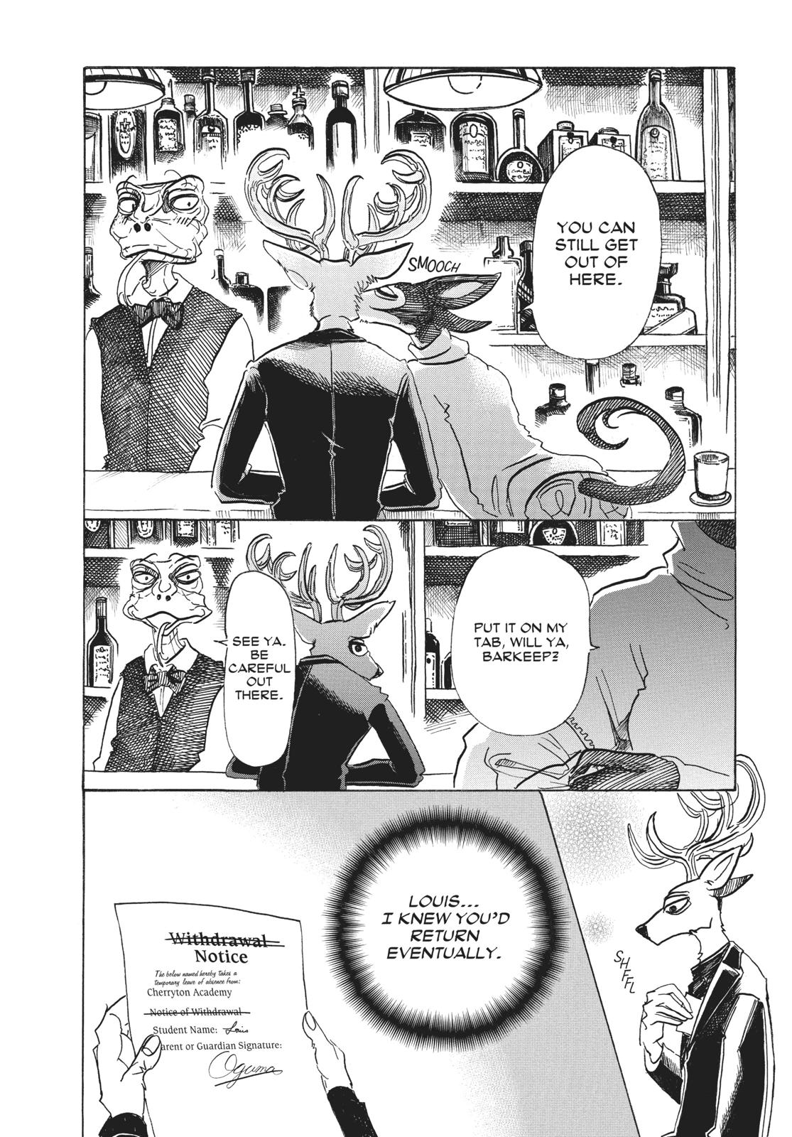 Beastars Manga, Chapter 65 image 016