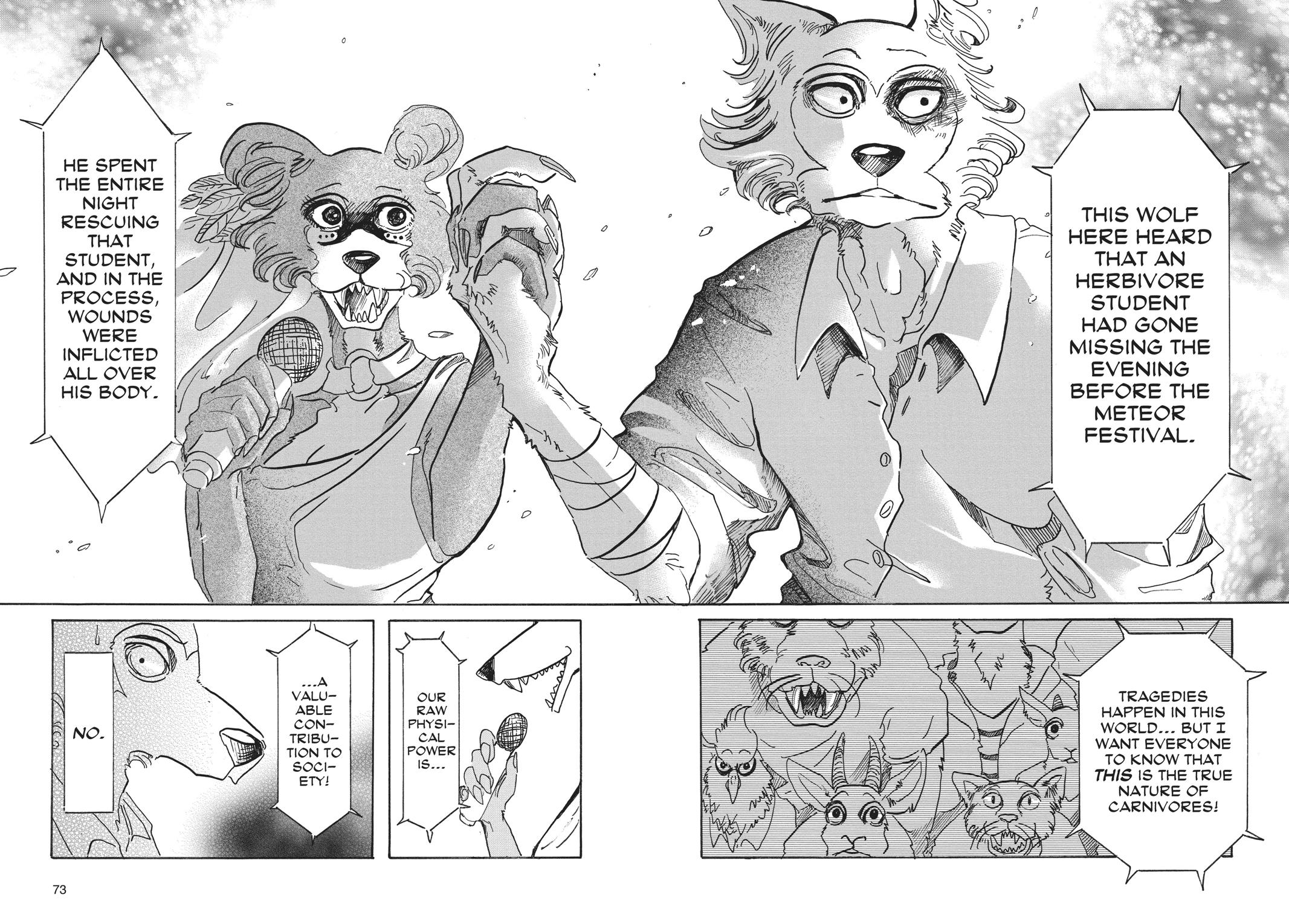 Beastars Manga, Chapter 47 image 005