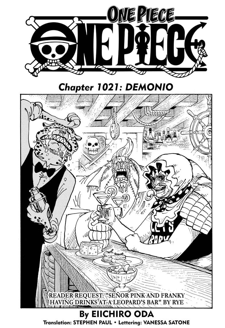  One Piece, Chapter 1021 image 01