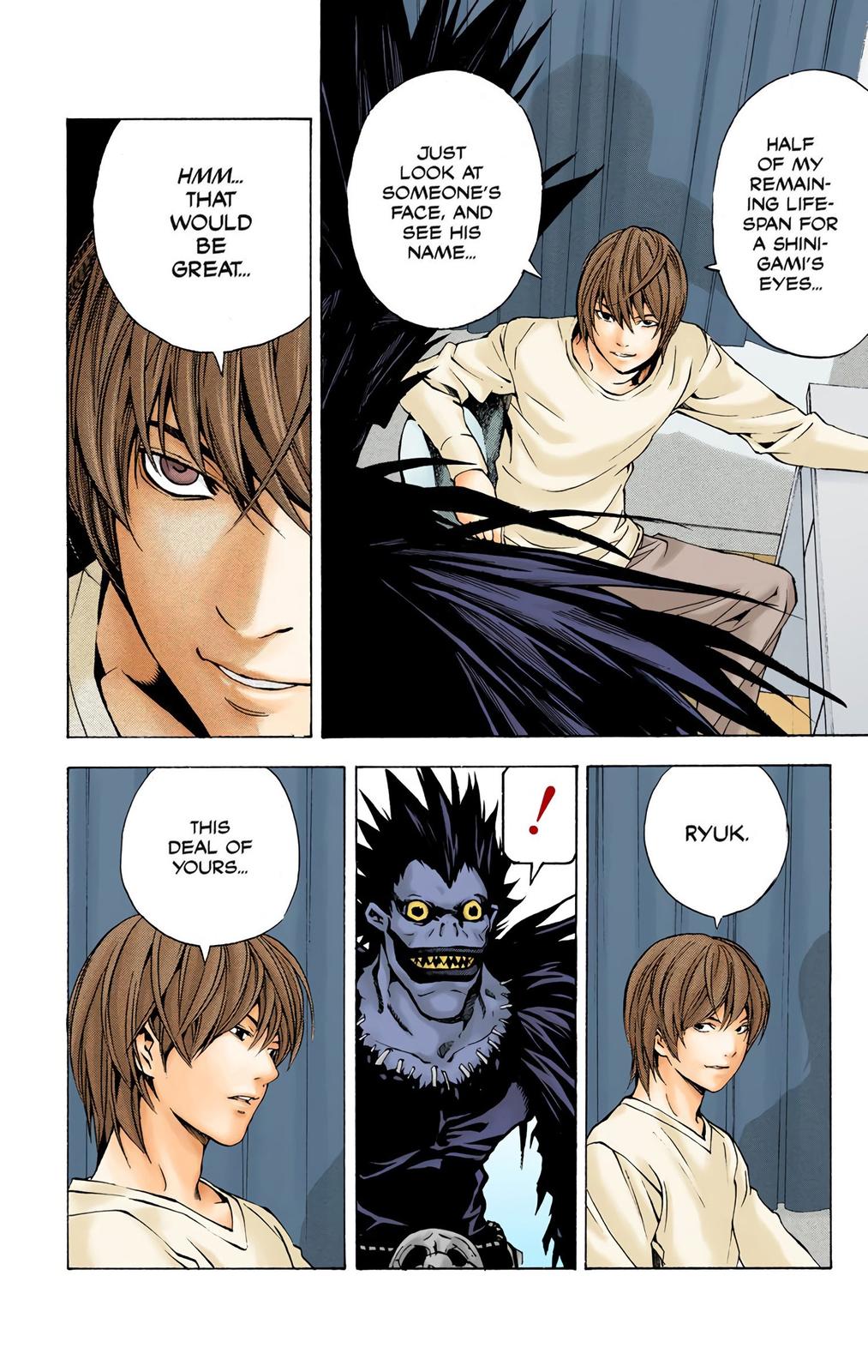  Death Note color,  Chapter 6 image 02