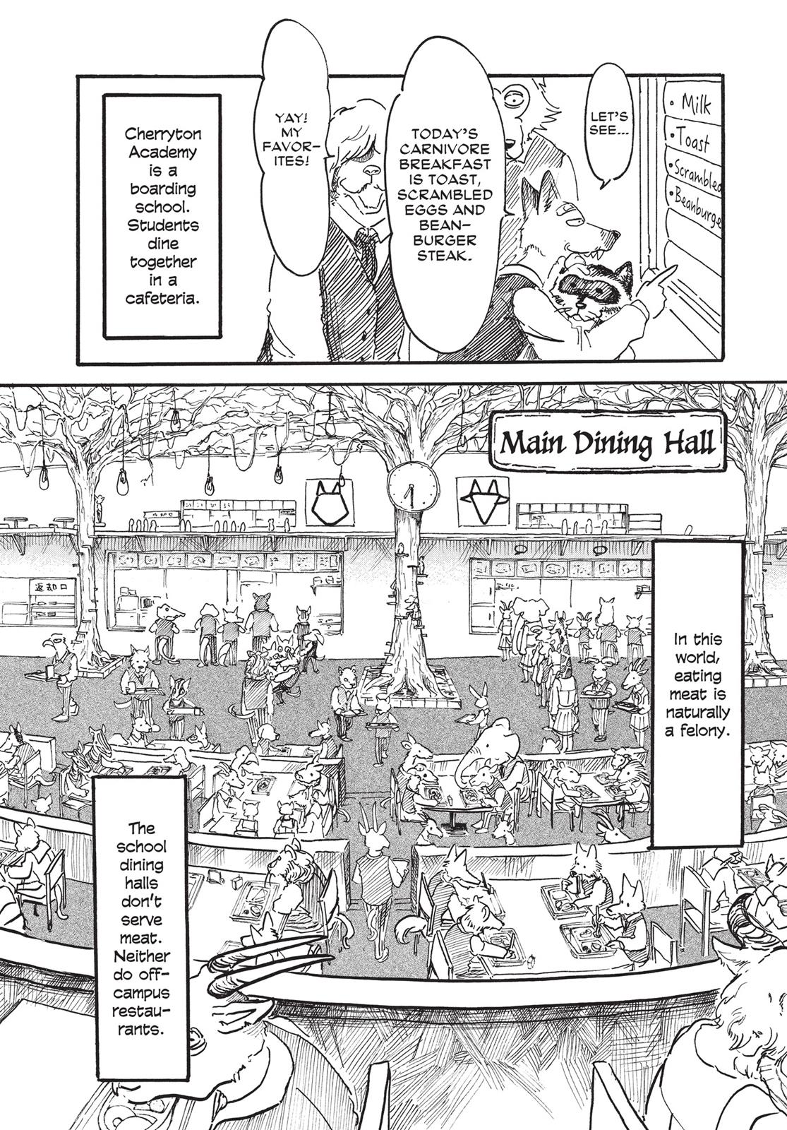 Beastars Manga, Chapter 6 image 006