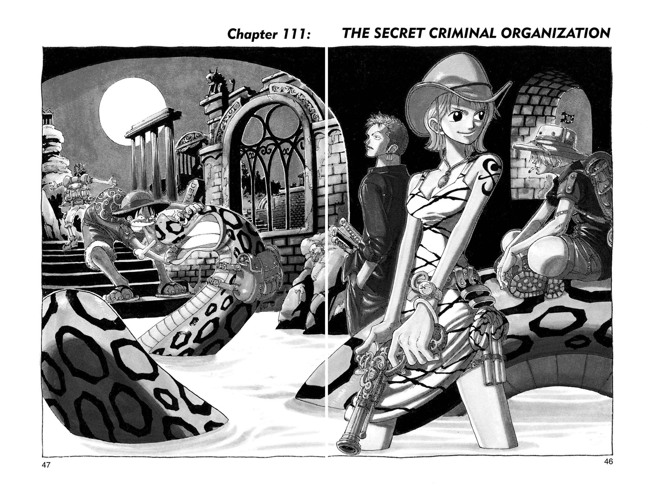  One Piece, Chapter 111 image 01