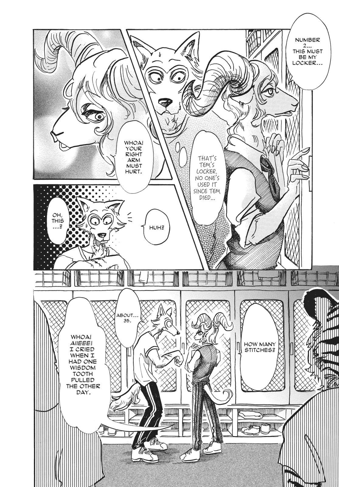 Beastars Manga, Chapter 58 image 012