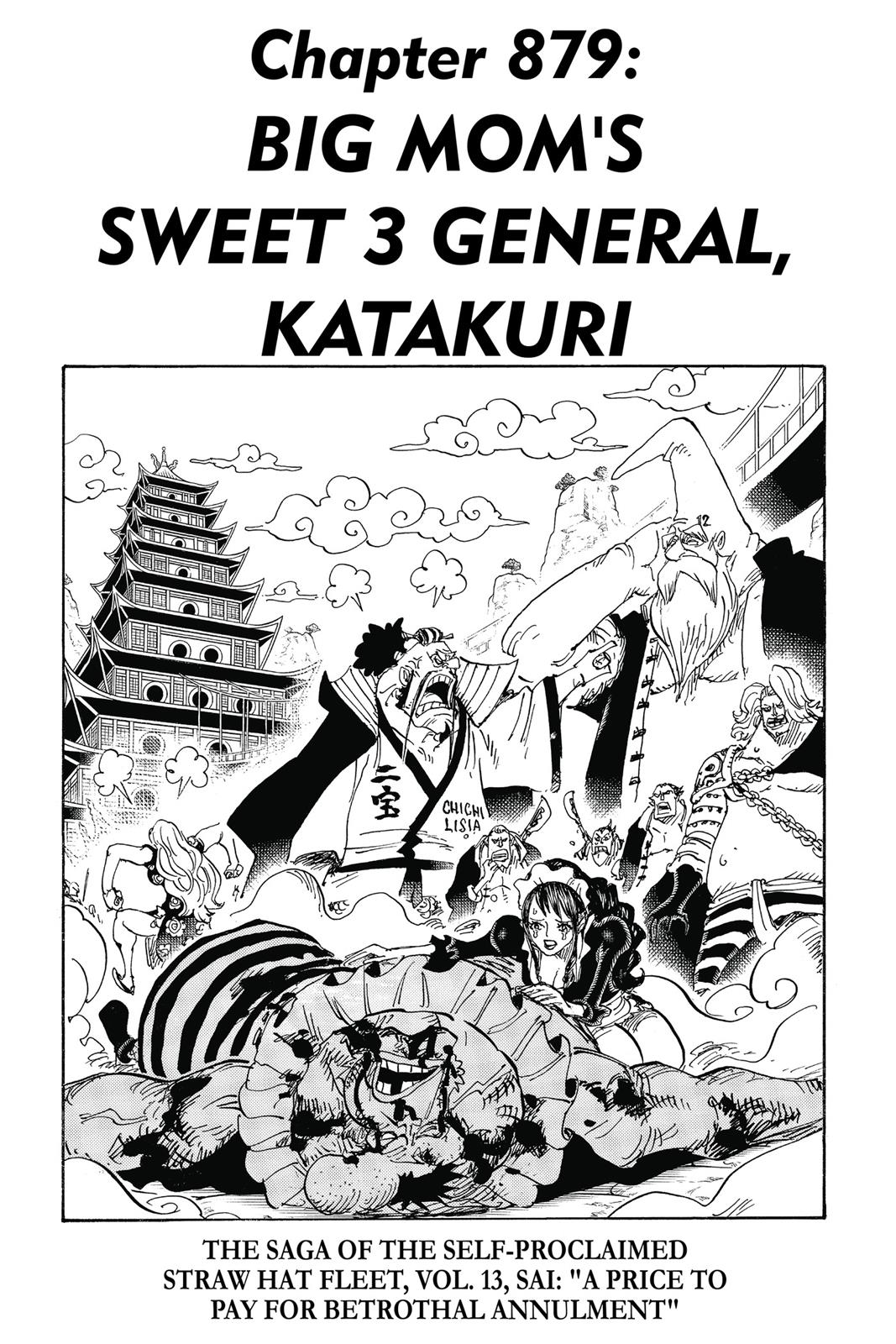  One Piece, Chapter 879 image 01