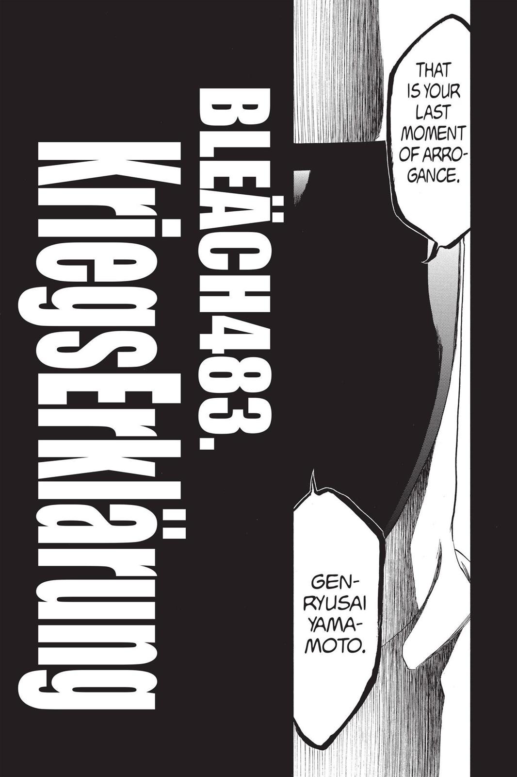 Bleach, Chapter 483 image 005