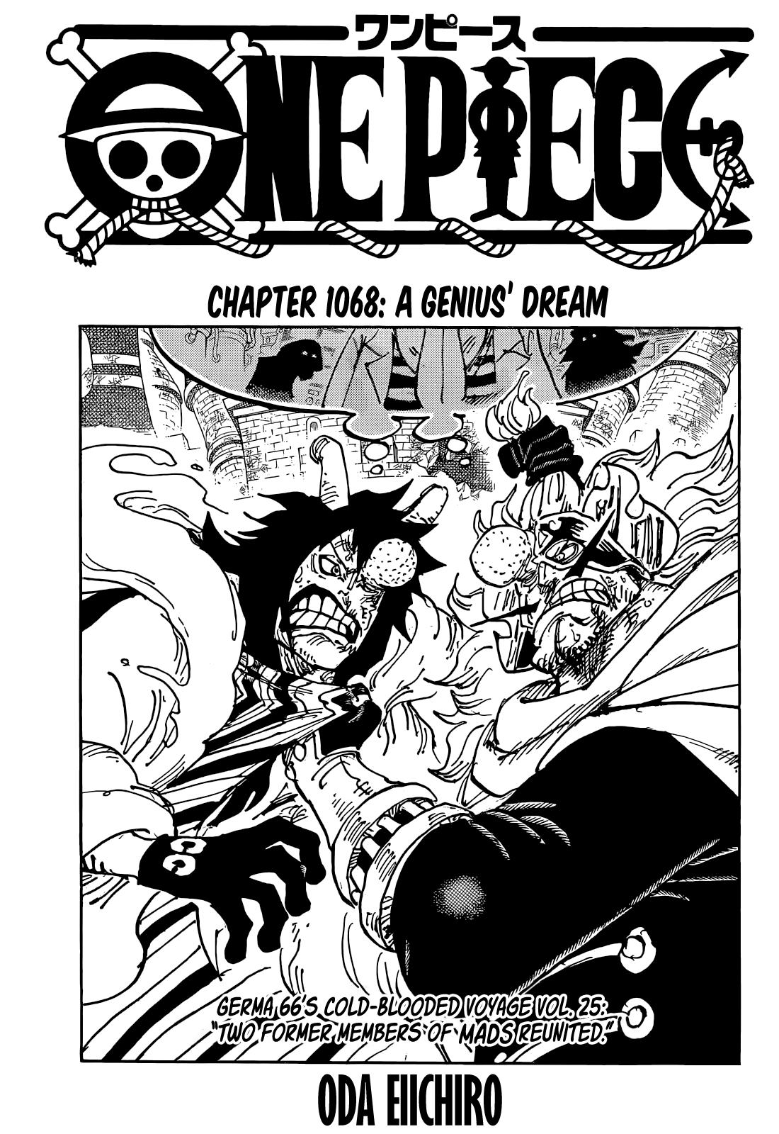  One Piece, Chapter 1068 image 01