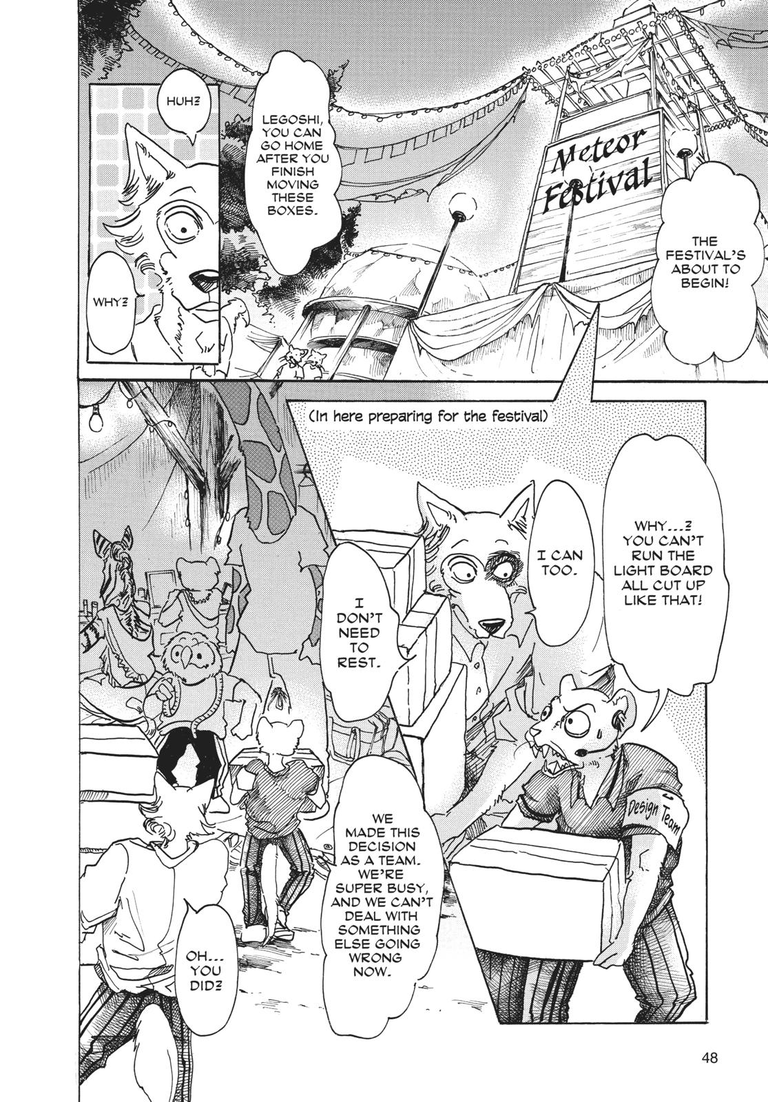 Beastars Manga, Chapter 46 image 002
