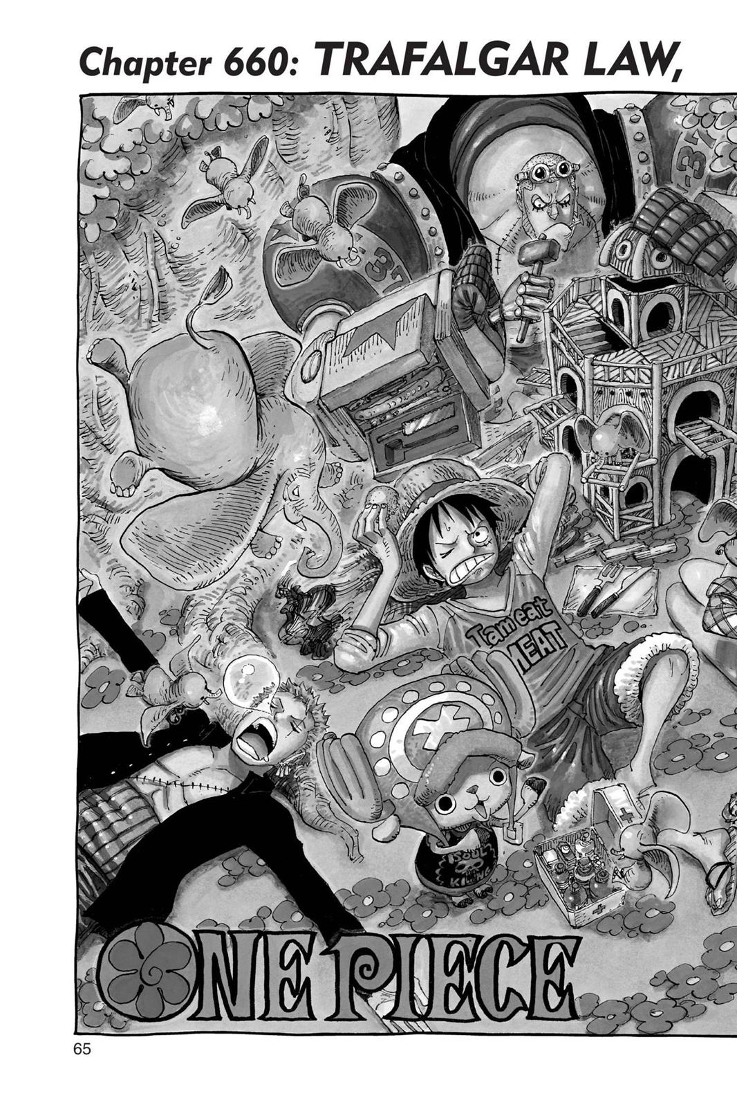 One Piece Chapter 660