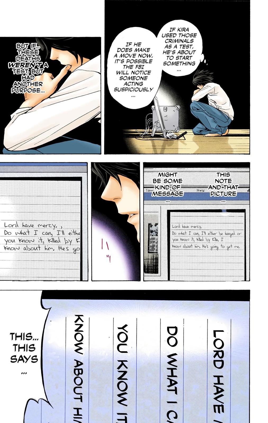  Death Note color,  Chapter 6 image 19