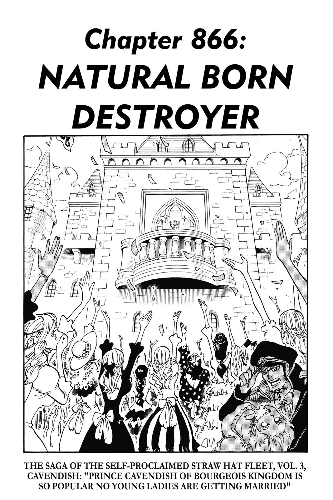  One Piece, Chapter 866 image 01