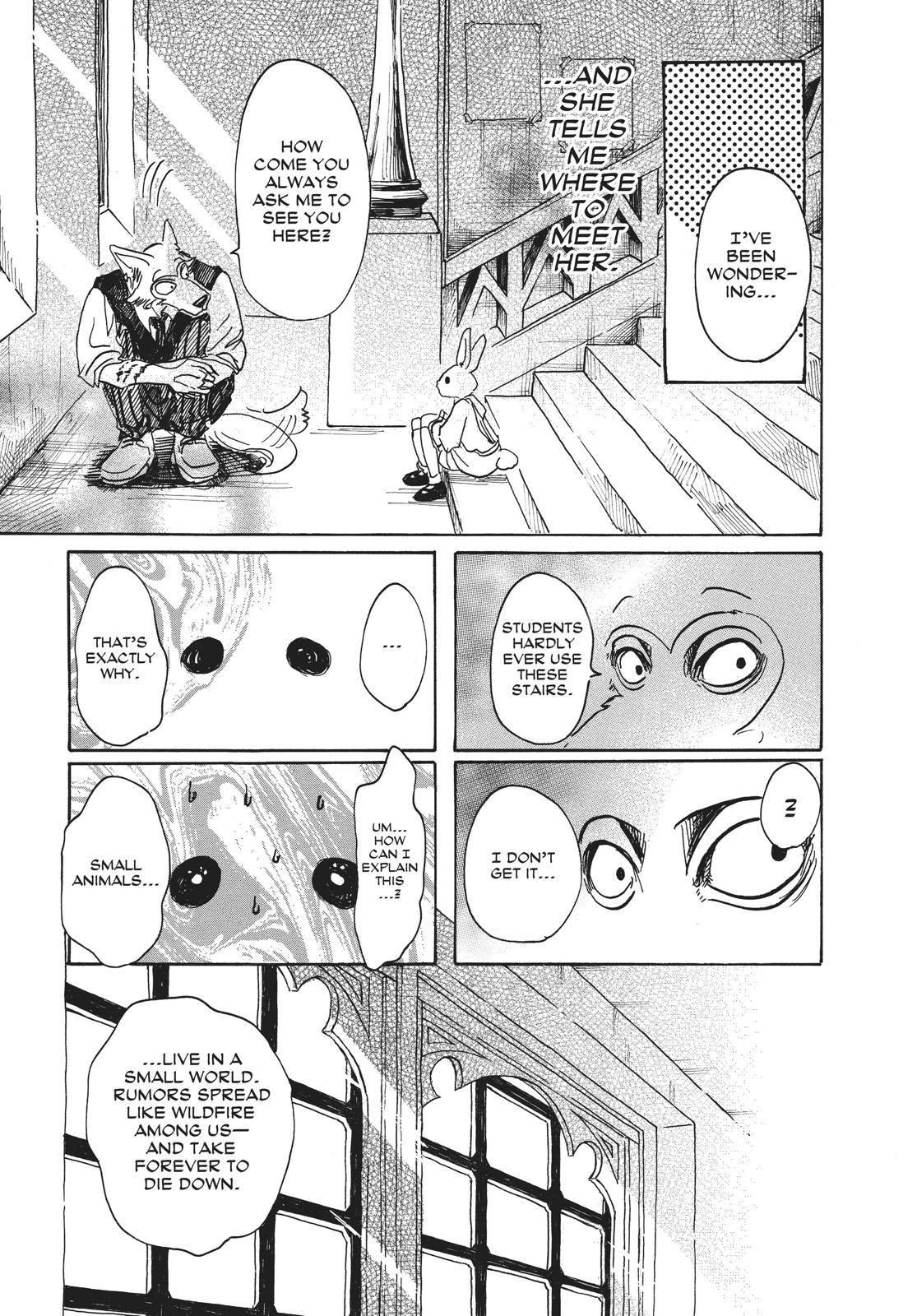 Beastars Manga, Chapter 50 image 003